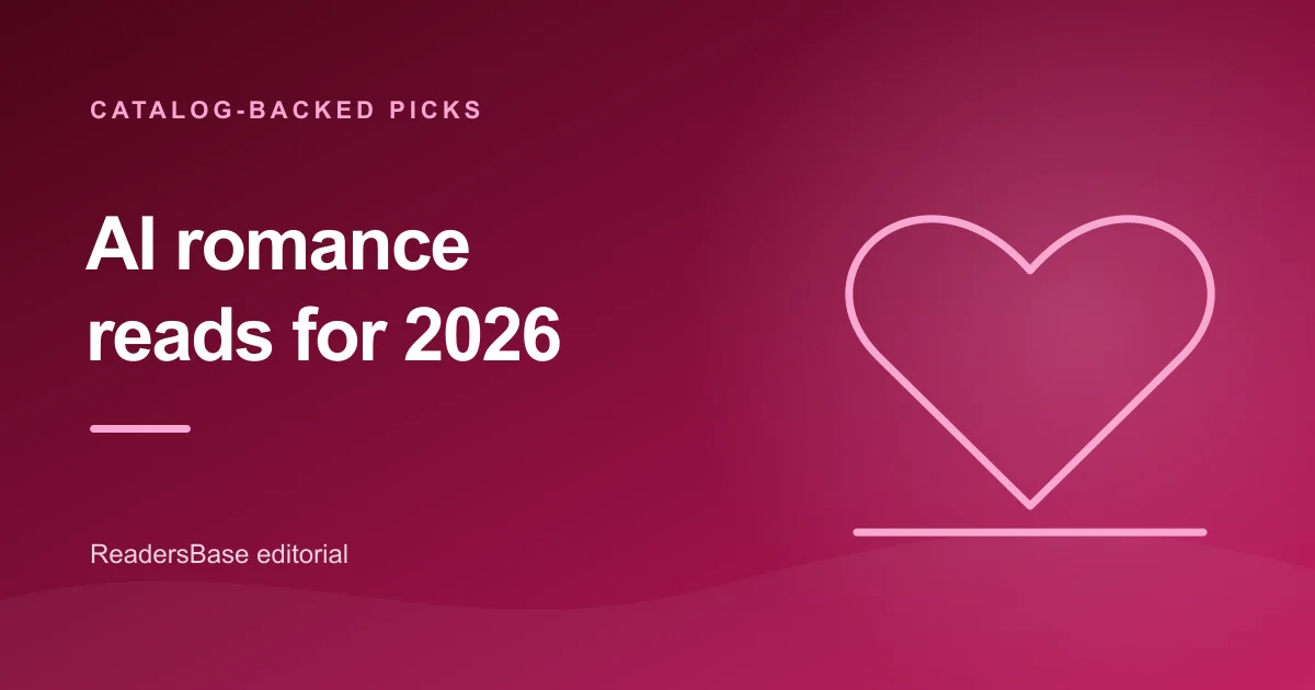 A line-drawn heart representing catalog-backed AI romance reads for 2026